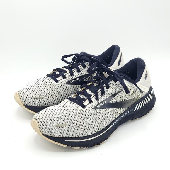 Brooks Adrenaline GTS 22 Black Gray White 120353-1B-135 mens size 8